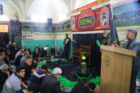 تصاویر / مراسم عزاداری روز شهادت امام جعفر صادق (ع) در امامزاده علی بن جعفر (ع)