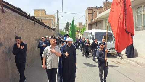 تصاویر / مراسم عزاداری شهادت حضرت امام جعفر صادق علیه الاسلام در شهرهای الوند (البرز) -مهرگان - محمدیه وقزوین