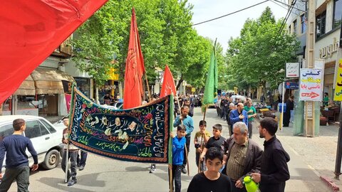 تصاویر / مراسم عزاداری شهادت حضرت امام جعفر صادق علیه الاسلام در شهرهای الوند (البرز) -مهرگان - محمدیه وقزوین