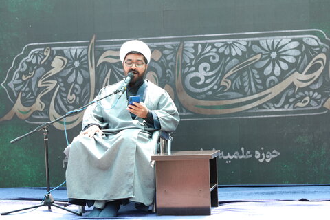 مراسم شهادت امام جعفر صادق(ع) در مدرسه علمیه امام صادق(ع) زاهدان