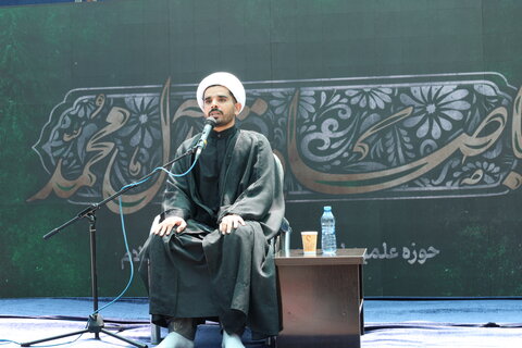 مراسم شهادت امام جعفر صادق(ع) در مدرسه علمیه امام صادق(ع) زاهدان