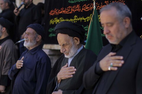 تصاویر/ مراسم عزاداری شهادت امام جعفر صادق (ع) در حوزه علمیه سفیران بیرجند