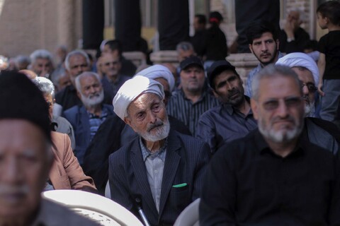 تصاویر/ مراسم عزاداری شهادت امام جعفر صادق (ع) در حوزه علمیه سفیران بیرجند