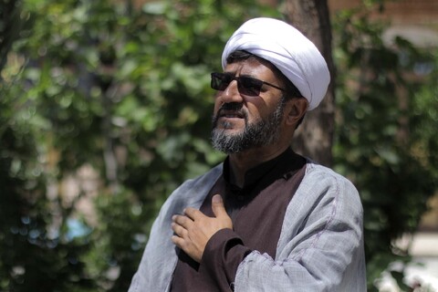 تصاویر/ مراسم عزاداری شهادت امام جعفر صادق (ع) در حوزه علمیه سفیران بیرجند