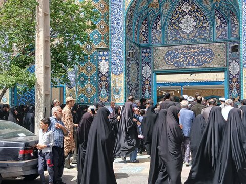 تصاویر/کاروان عزاداری شهادت امام صادق علیه‌السلام در ساوه