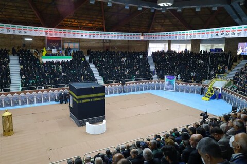 تصاویر/  مراسم آموزش زائران حج تمتع در تبریز