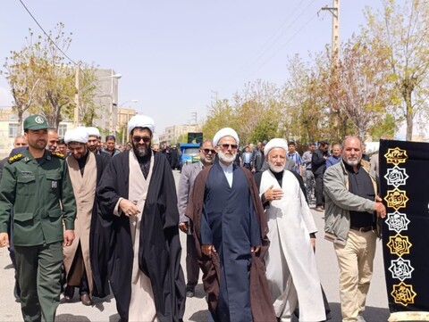 تصاویر/ عزاداری خیابانی به مناسبت سالروز شهادت امام جعفر صادق علیه السلام در دندی