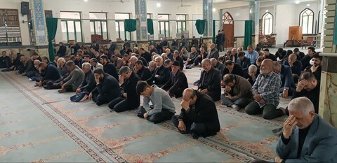 تصاویر/ عزاداری خیابانی به مناسبت سالروز شهادت امام جعفر صادق علیه السلام در میانه