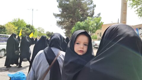 تصاویر/کاروان عزاداری شهادت امام صادق (ع)و اعلام حمایت و همدردی با مردم مظلوم غزه در زرندیه