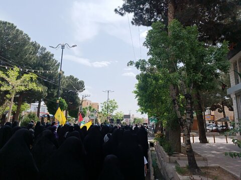 تصاویر/کاروان عزاداری شهادت امام صادق (ع)و اعلام حمایت و همدردی با مردم مظلوم غزه در زرندیه