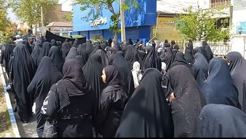 تصاویر/حرکت کاروان غم در سوگ شهادت امام صادق علیه‌السلام در تفرش