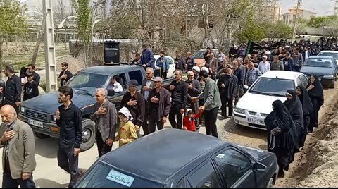 تصاویر/حرکت کاروان غم در سوگ شهادت امام صادق علیه‌السلام در تفرش