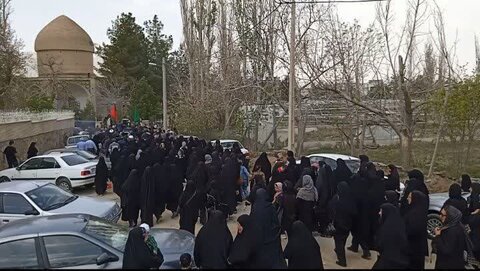 تصاویر/حرکت کاروان غم در سوگ شهادت امام صادق علیه‌السلام در تفرش