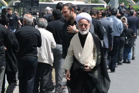 تصاویر/کاروان عزاداری روز شهادت امام صادق (ع) در اراک