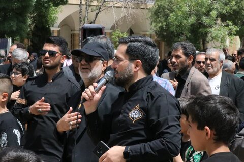 تصاویر/کاروان عزاداری روز شهادت امام صادق (ع) در اراک