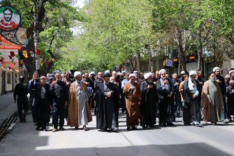 تصاویر/کاروان عزاداری روز شهادت امام صادق (ع) در اراک