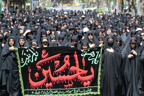 تصاویر/کاروان عزاداری روز شهادت امام صادق (ع) در اراک