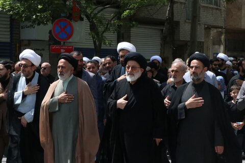 تصاویر/کاروان عزاداری روز شهادت امام صادق (ع) در اراک