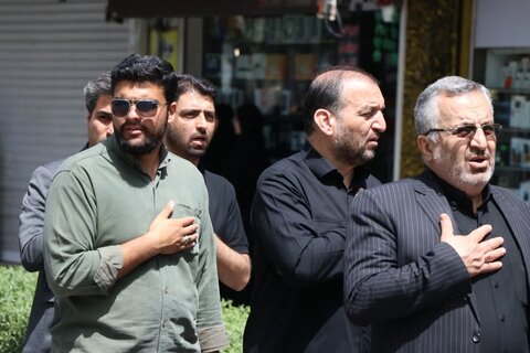 تصاویر/کاروان عزاداری روز شهادت امام صادق (ع) در اراک