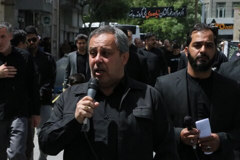 تصاویر/کاروان عزاداری روز شهادت امام صادق (ع) در اراک