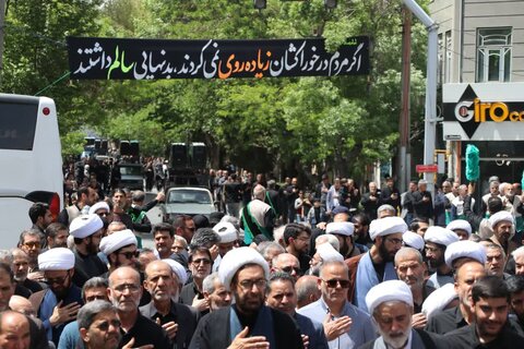 تصاویر/کاروان عزاداری روز شهادت امام صادق (ع) در اراک