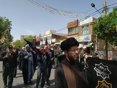 مراسم عزاداری شهادت امام صادق (ع) در مشگین شهر