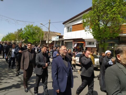 مراسم عزاداری شهادت امام صادق (ع) در مشگین شهر