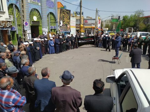 مراسم عزاداری شهادت امام صادق (ع) در مشگین شهر