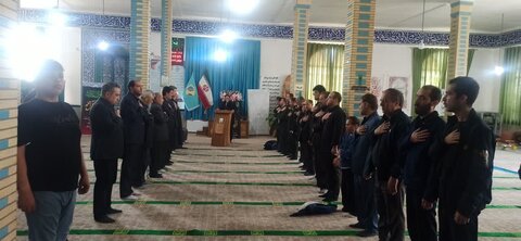 مراسم عزاداری شهادت امام صادق (ع) در نیر