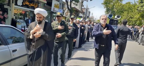 مراسم عزاداری سالروز شهادت حضرت امام صادق (ع) در پارس آباد