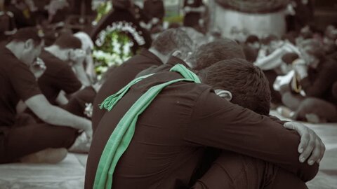 تصاویر/ عزاداری سالروز شهادت امام صادق (ع) در آستان مقدس هلال بن علی (ع)