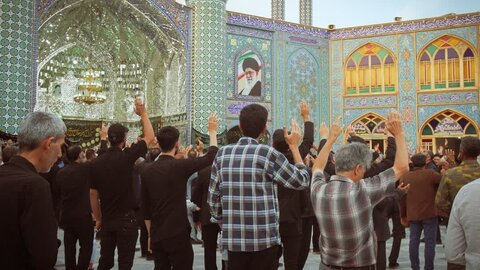 تصاویر/ عزاداری سالروز شهادت امام صادق (ع) در آستان مقدس هلال بن علی (ع)