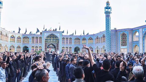 تصاویر/ عزاداری سالروز شهادت امام صادق (ع) در آستان مقدس هلال بن علی (ع)