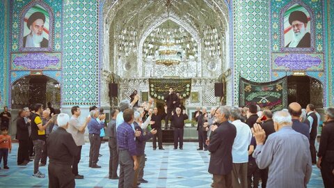 تصاویر/ عزاداری سالروز شهادت امام صادق (ع) در آستان مقدس هلال بن علی (ع)