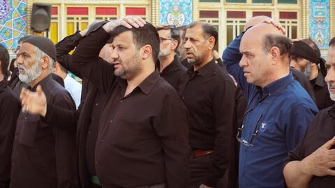 تصاویر/ عزاداری سالروز شهادت امام صادق (ع) در آستان مقدس هلال بن علی (ع)