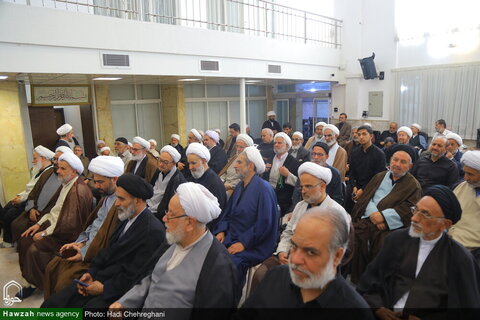 إقامة مراسم عزاء بمناسبة ذكرى استشهاد الإمام جعفر الصادق (ع) في مكتب آية الله العظمى نوري الهمداني