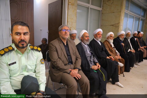 إقامة مراسم عزاء بمناسبة ذكرى استشهاد الإمام جعفر الصادق (ع) في مكتب آية الله العظمى نوري الهمداني