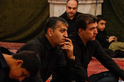 تصاویر/ برگزاری مراسم عزاداری شهادت امام صادق(ع) در مدرسه عالی شهید مطهری