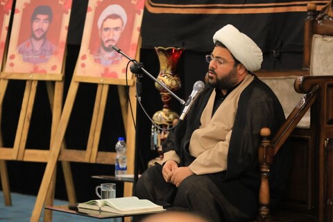 یادواره شهدای روحانی و مداح شهرستان ساوجبلاغ