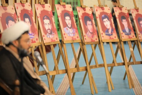 یادواره شهدای روحانی و مداح شهرستان ساوجبلاغ