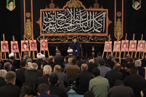 یادواره شهدای روحانی و مداح شهرستان ساوجبلاغ