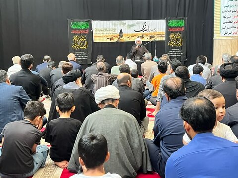 تصاویر/ مراسم شهادت امام صادق(ع) در کنگان