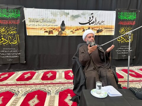 تصاویر/ مراسم شهادت امام صادق(ع) در کنگان