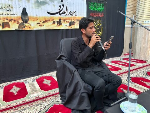 تصاویر/ مراسم شهادت امام صادق(ع) در کنگان