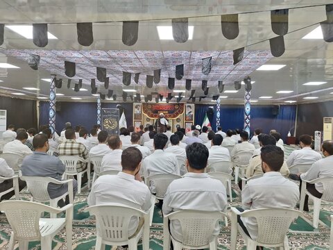 تصاویر/ بزرگداشت شهادت امام صادق(ع) در پتروشیمی دماوند
