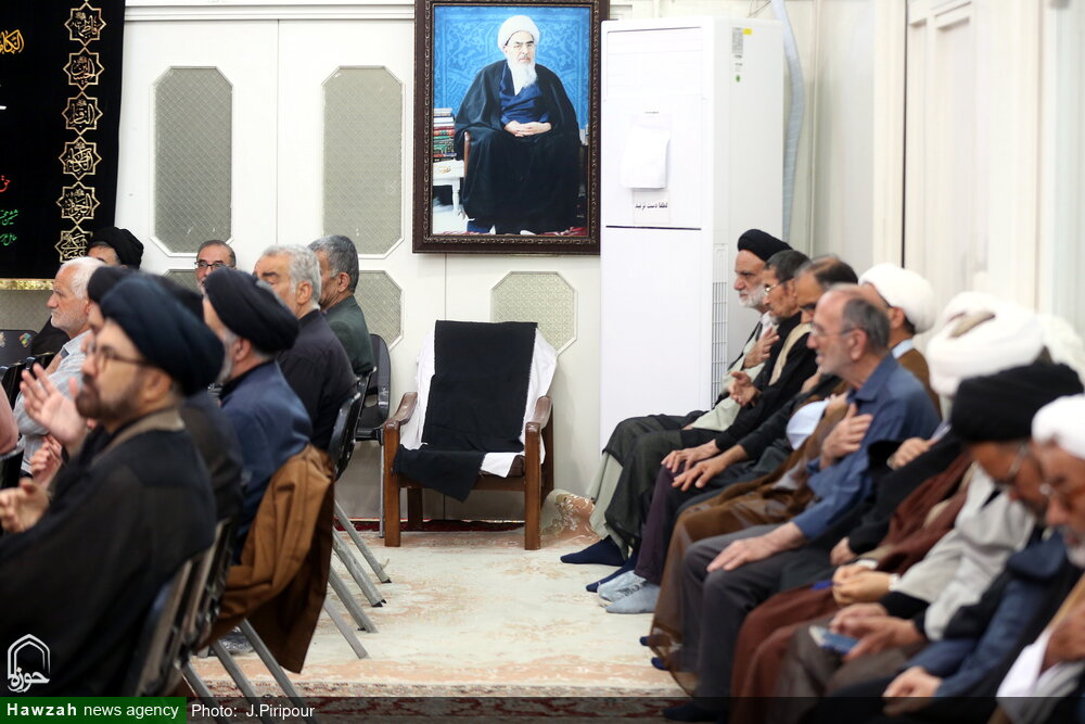 تصاویر/ مراسم عزاداری شهادت امام صادق(ع)