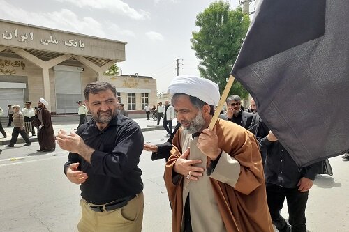 مراسم پرشکوه عزاداری شهادت امام صادق(ع) در کرمانشاه برگزار شد+ عکس