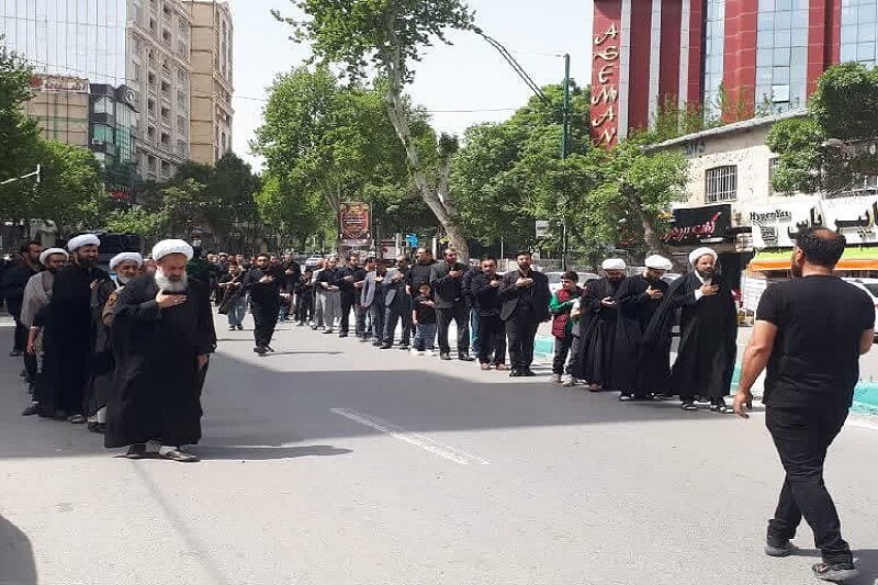 مراسم پرشکوه عزاداری شهادت امام صادق(ع) در کرمانشاه برگزار شد+ عکس