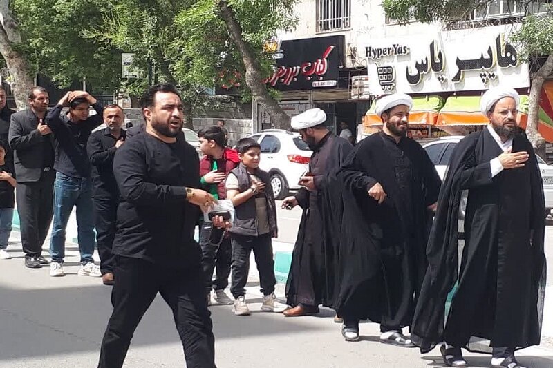 مراسم پرشکوه عزاداری شهادت امام صادق(ع) در کرمانشاه برگزار شد+ عکس
