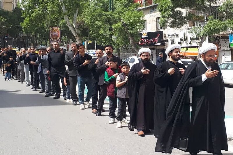 مراسم پرشکوه عزاداری شهادت امام صادق(ع) در کرمانشاه برگزار شد+ عکس